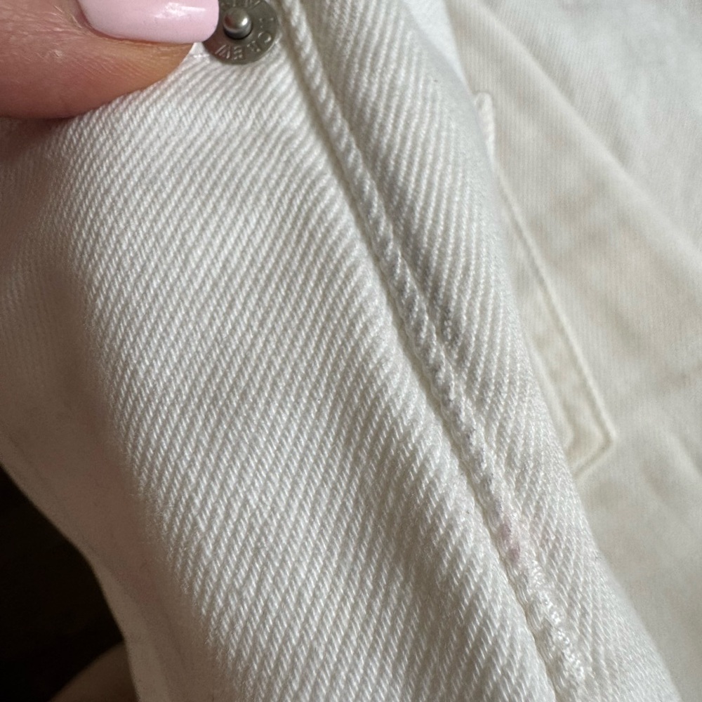 J.Crew High-Rise Superwide-Leg Jeans in White Medium and Dark Blue 3 pairs (27) - Picture 7 of 8